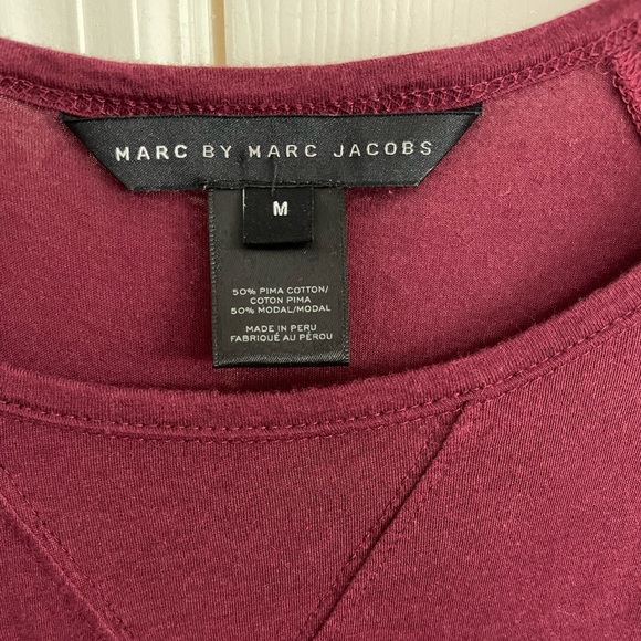 Marc by Marc Jacobs super soft wine colored top size medium - Picture 2 of 6